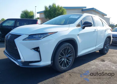 2016 Lexus Rx 450H F Sport z USA, uszkodzony, nr VIN 2T2BGMCA6GC008387